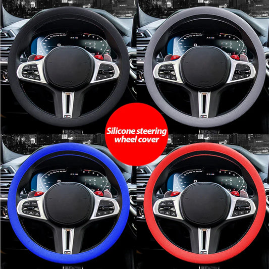 Universal Silica Gel Steering Wheel Cover