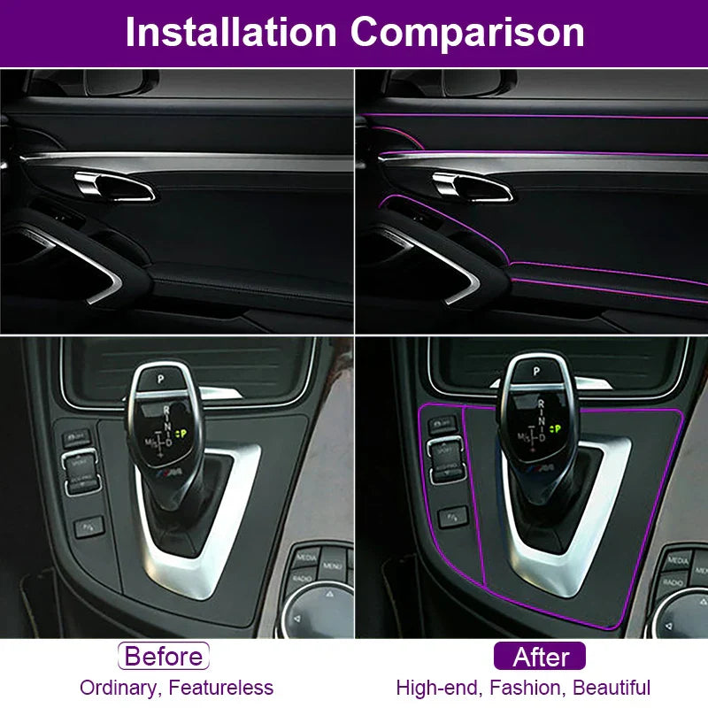 Universal Car Interior Decoration Line Strips