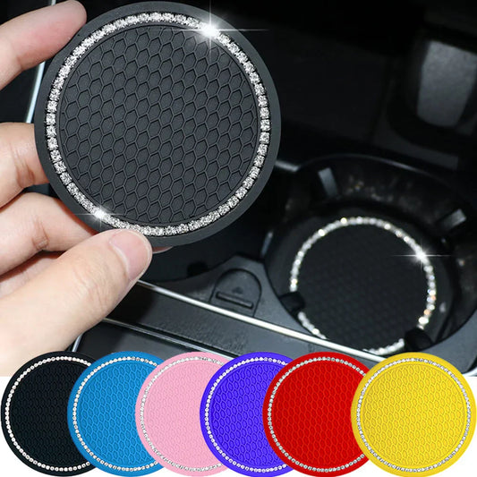 Stylish Anti-Slip Car Cup Holder Coasters